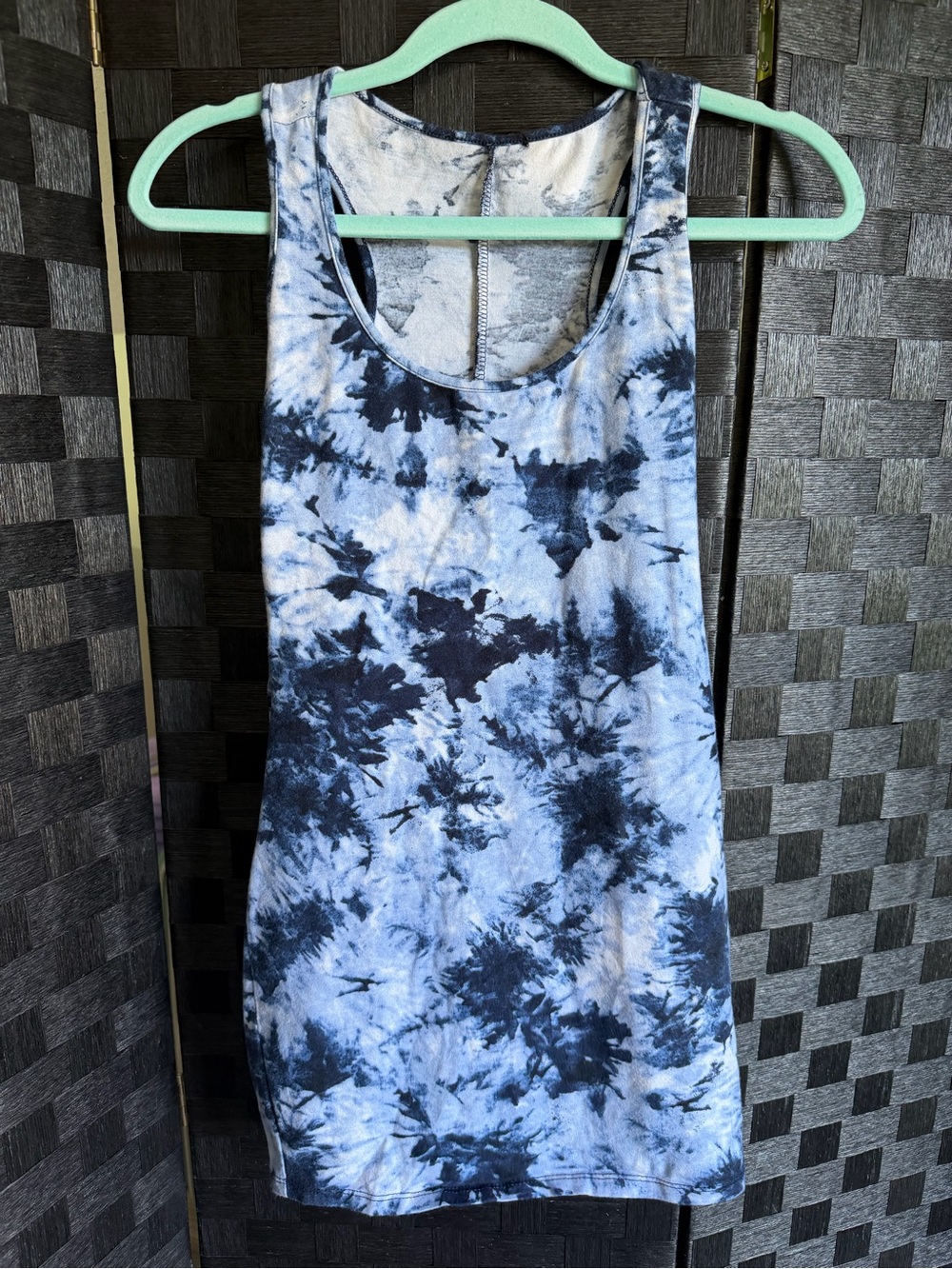 Blue Tie Dye Dress
